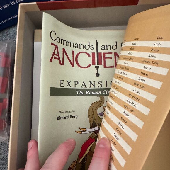 Commands & Colors: Ancients Expansions #2 and #3 – Rome vs the Barbarians; The R - Picture 11 of 14